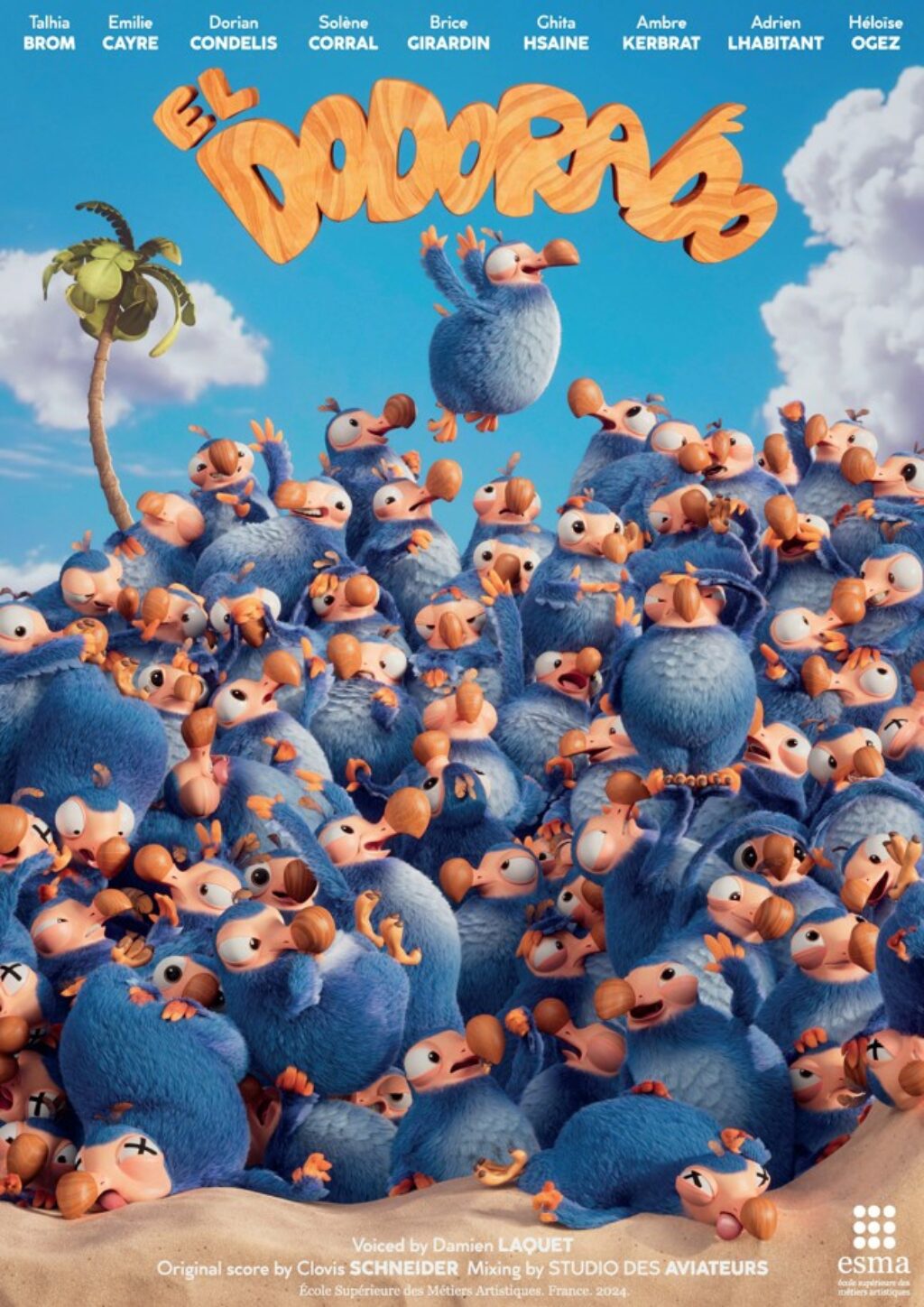 affiche film 3d 2024 el dodorado