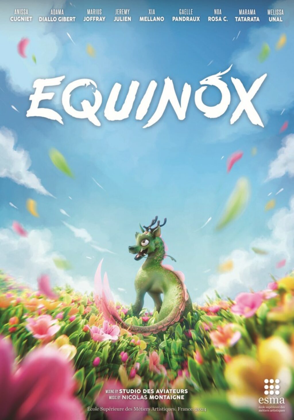affiche film 3d 2024 equinox