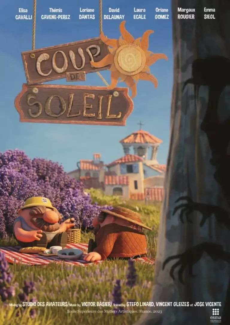 affiche film coup de soliel esma 2024