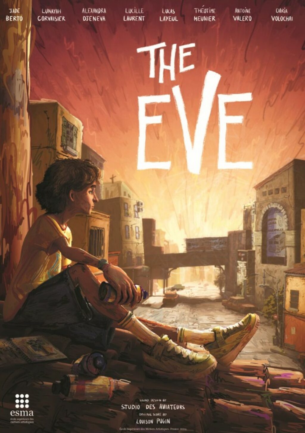 affiche fiulm esma 3d 2024 the eve