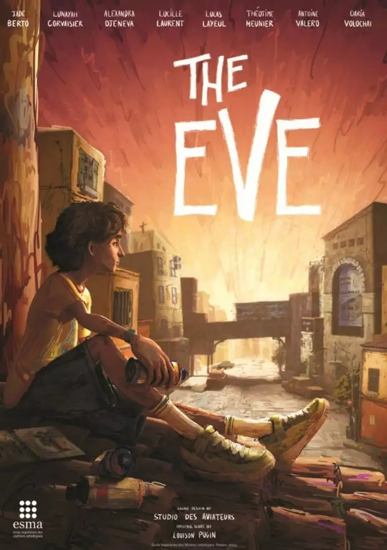 affiche fiulm esma 3d 2024 the eve