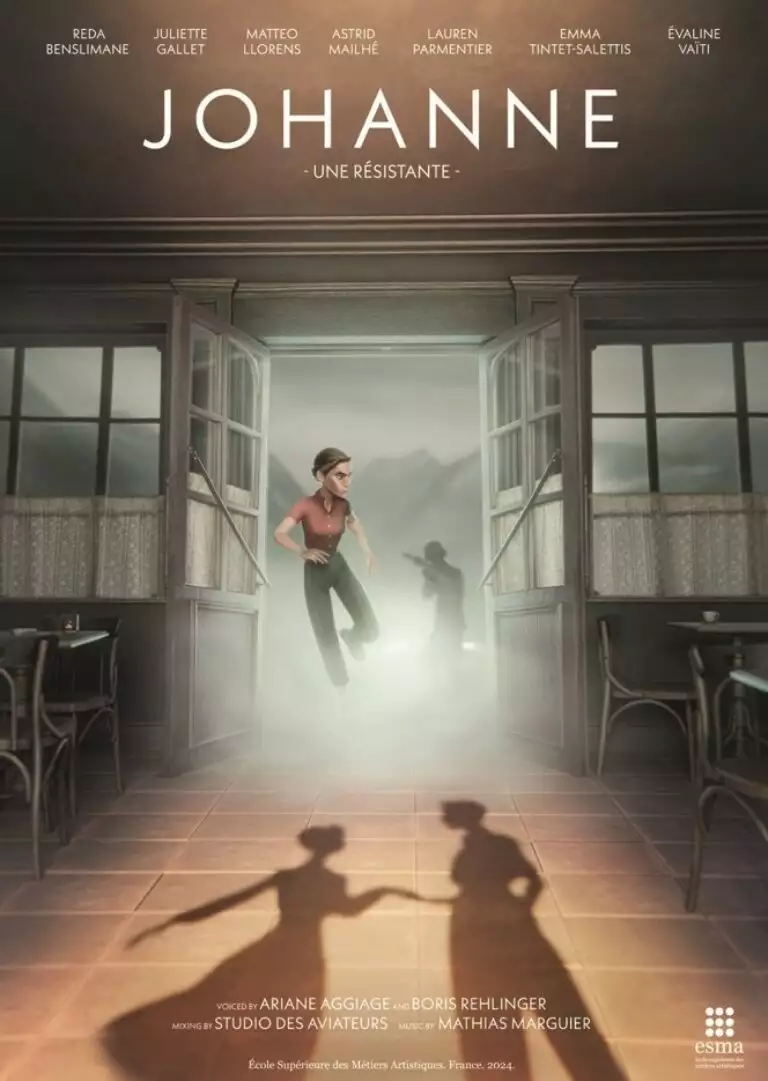 affiche johanne film esma 3d 2024