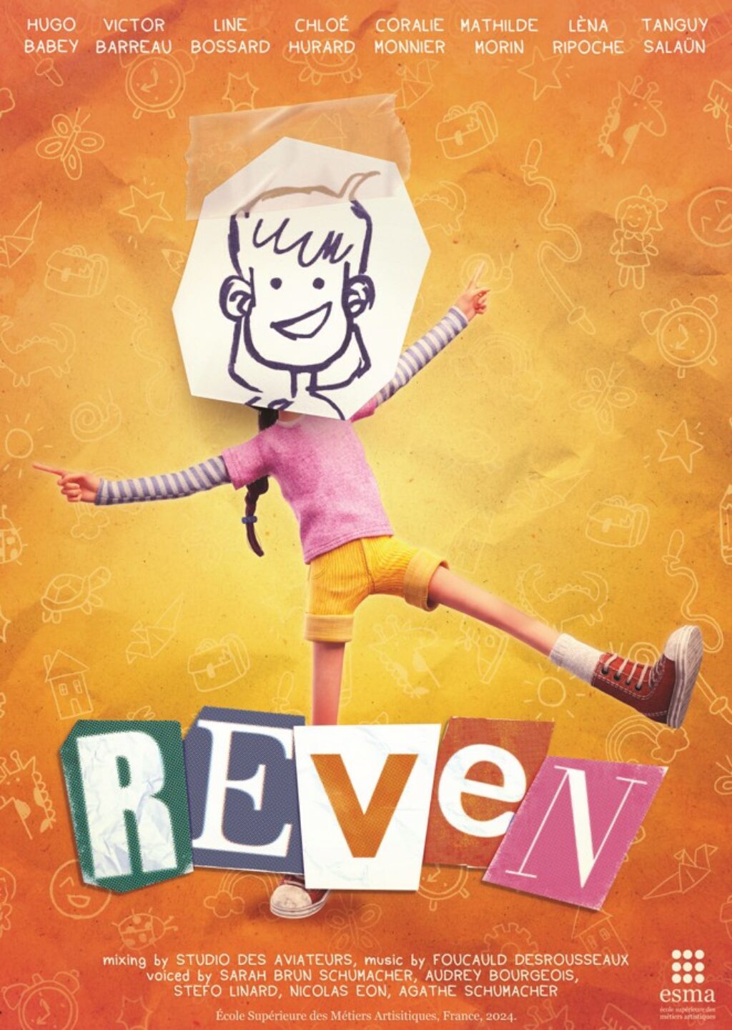 affiche reven film esma 3d 2024