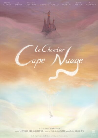 chevalier cape nuage affiche esma 3d