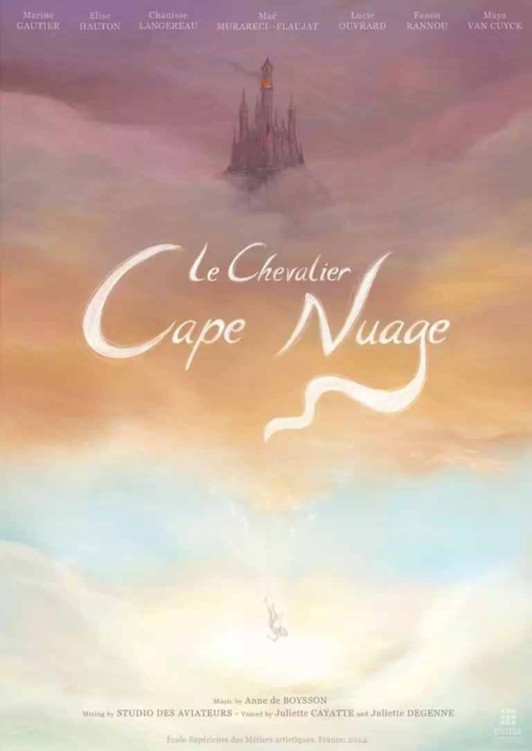chevalier cape nuage affiche esma 3d