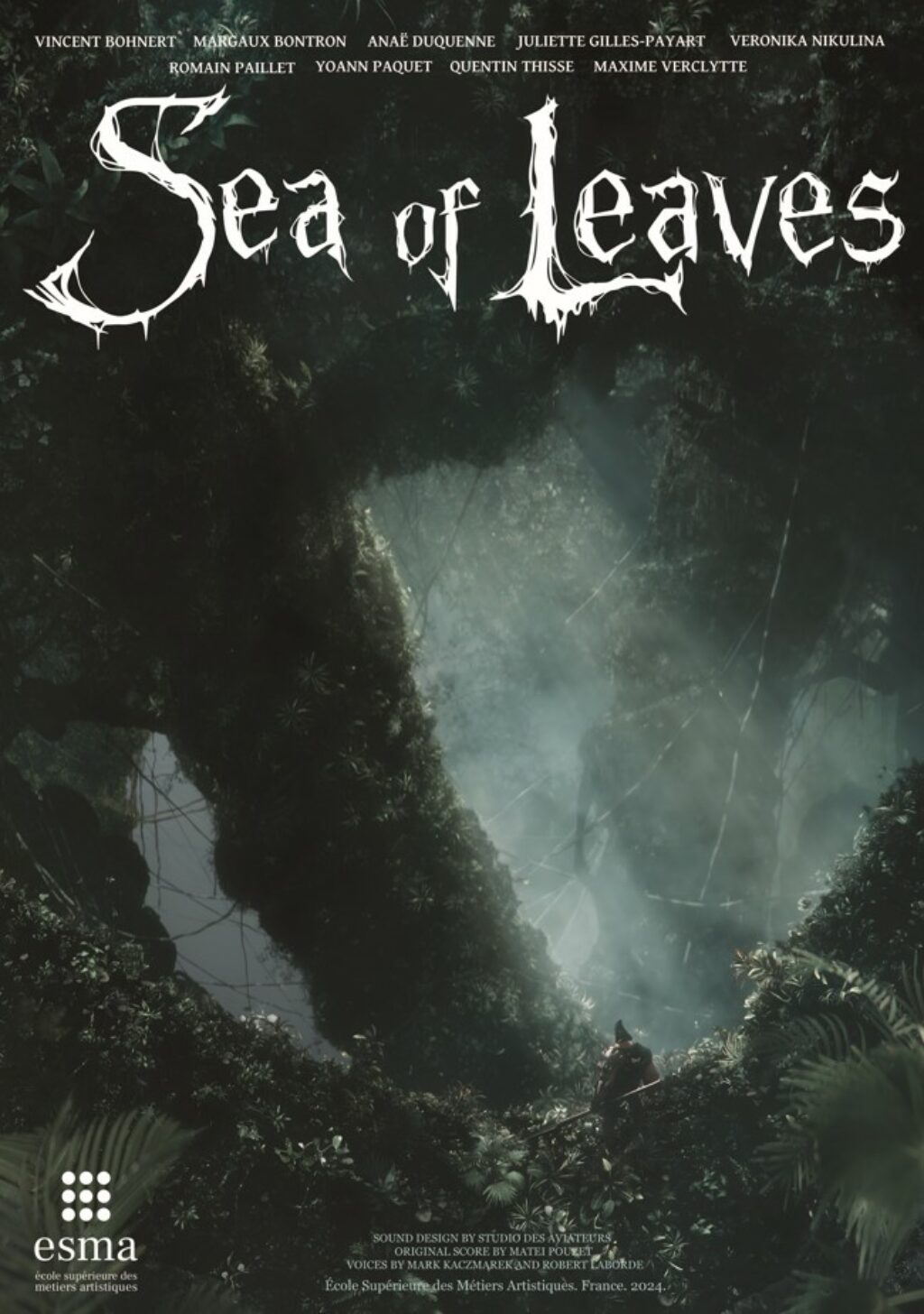 sea of leavers affiche film 3d esma 2024