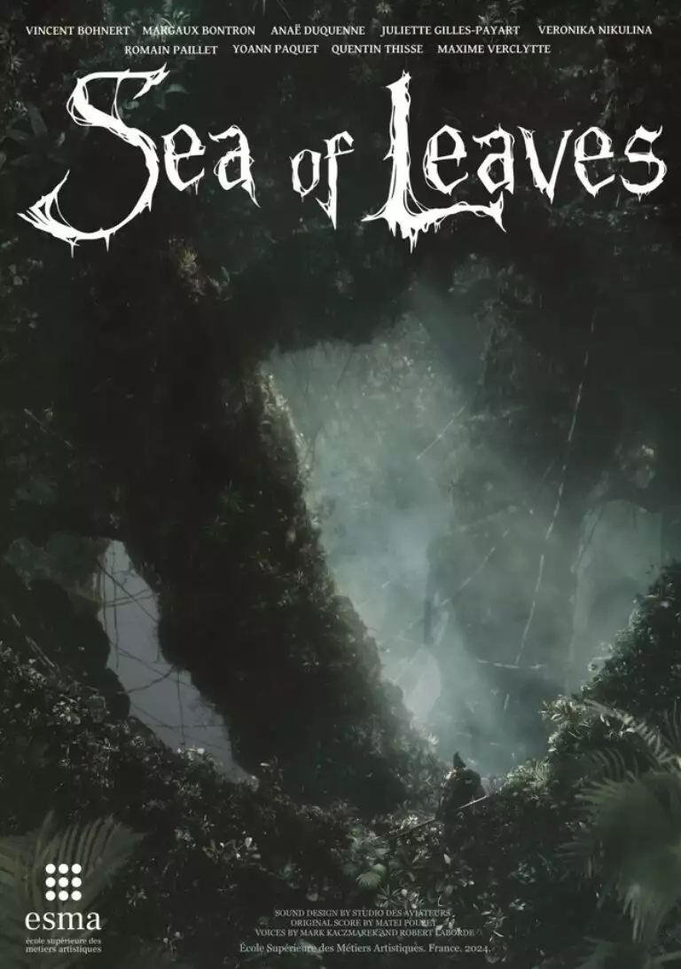 sea of leavers affiche film 3d esma 2024