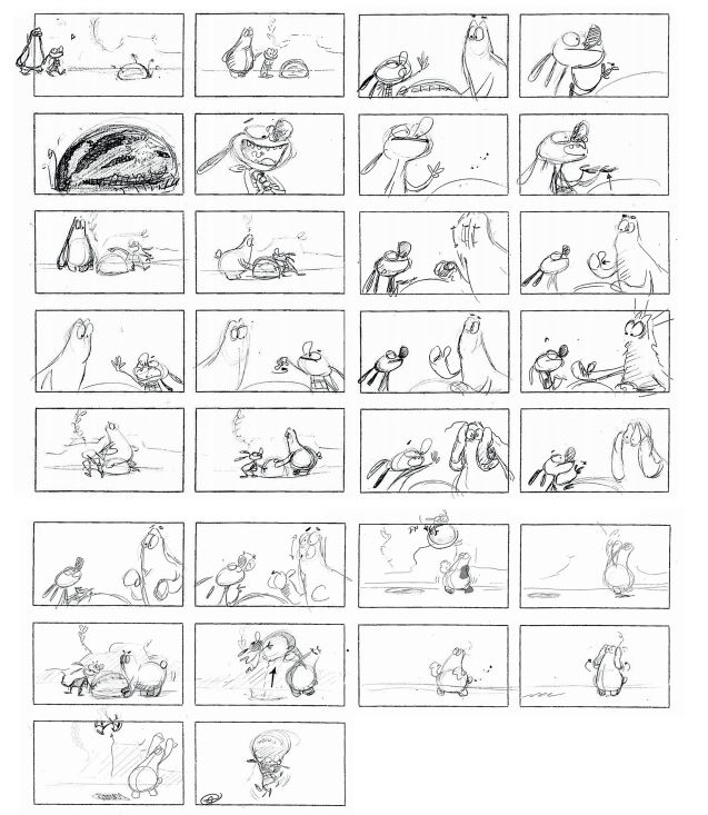 Storyboard petite faim