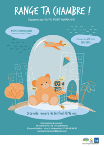 Affiche étudiant range ta chambre Montpellier