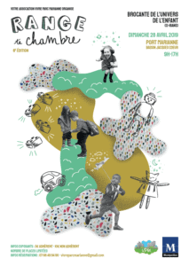 Affiche étudiant range ta chambre ESMA Montpellier