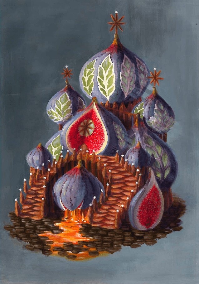 Dessin maison figue par les étudiants de l'ESMA Lyon 