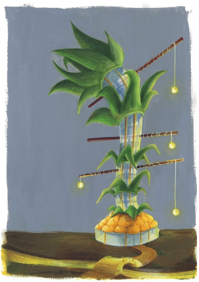 Dessin maison ananas par les étudiants de l'ESMA Lyon 