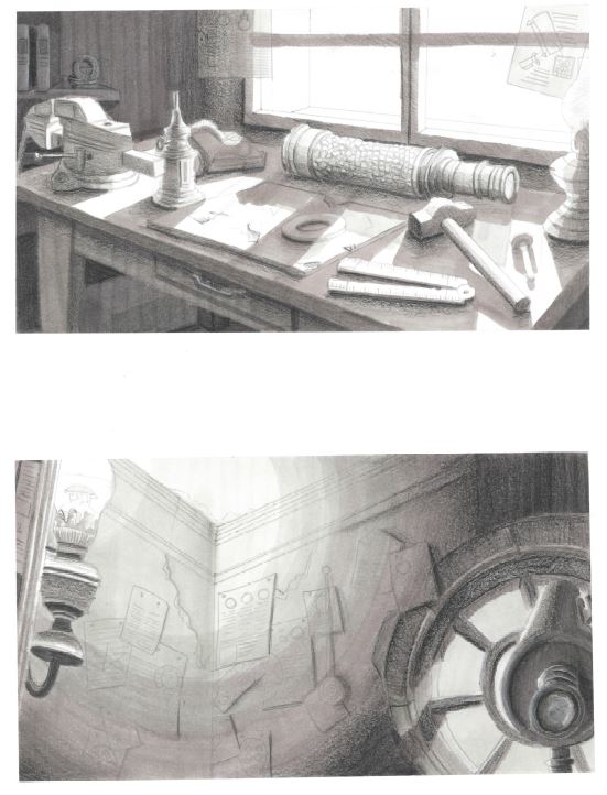 Atelier d'artisan mathématicien, light script