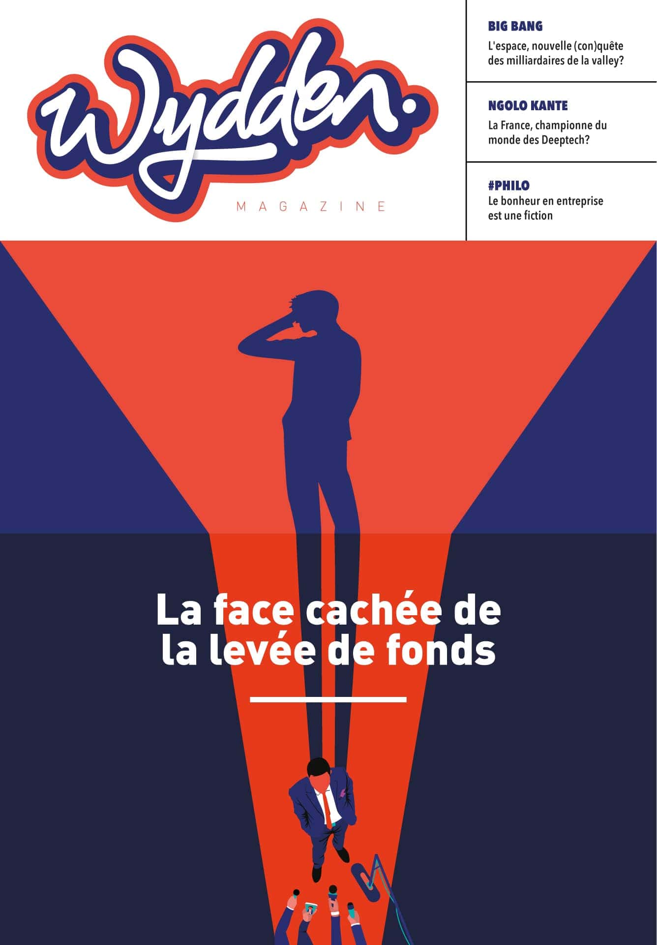 Couverture wydden magazine par Benjamin Bon