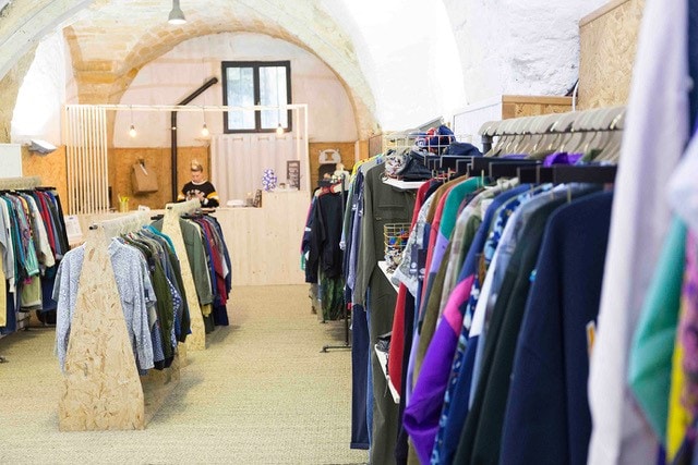 Vue de la boutique Lee Berthy à Montpellier