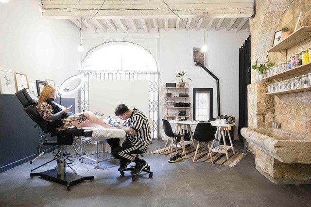 Salon de tatouage au Lee Berthy Montpellier