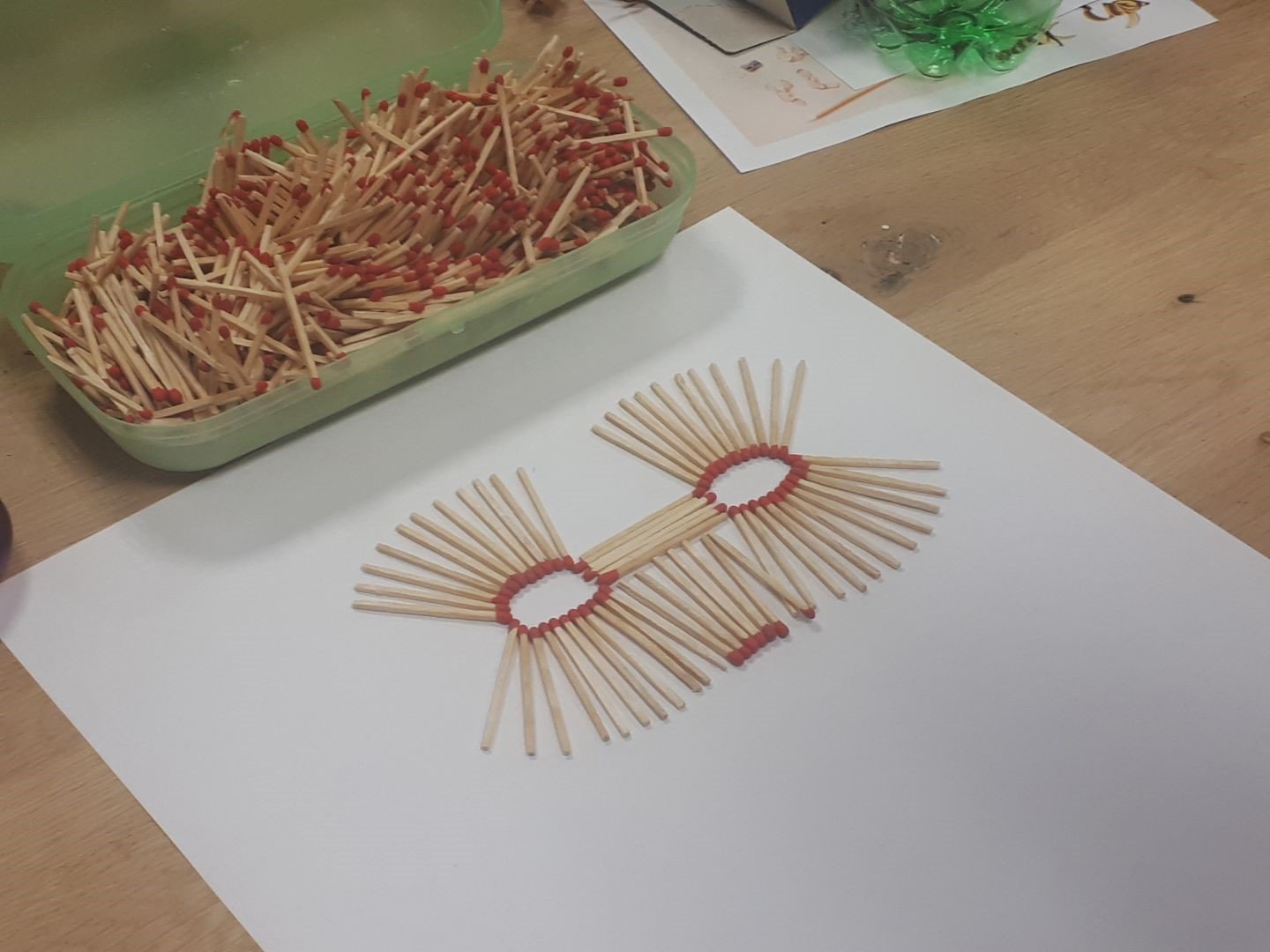 Expression plastique allumettes