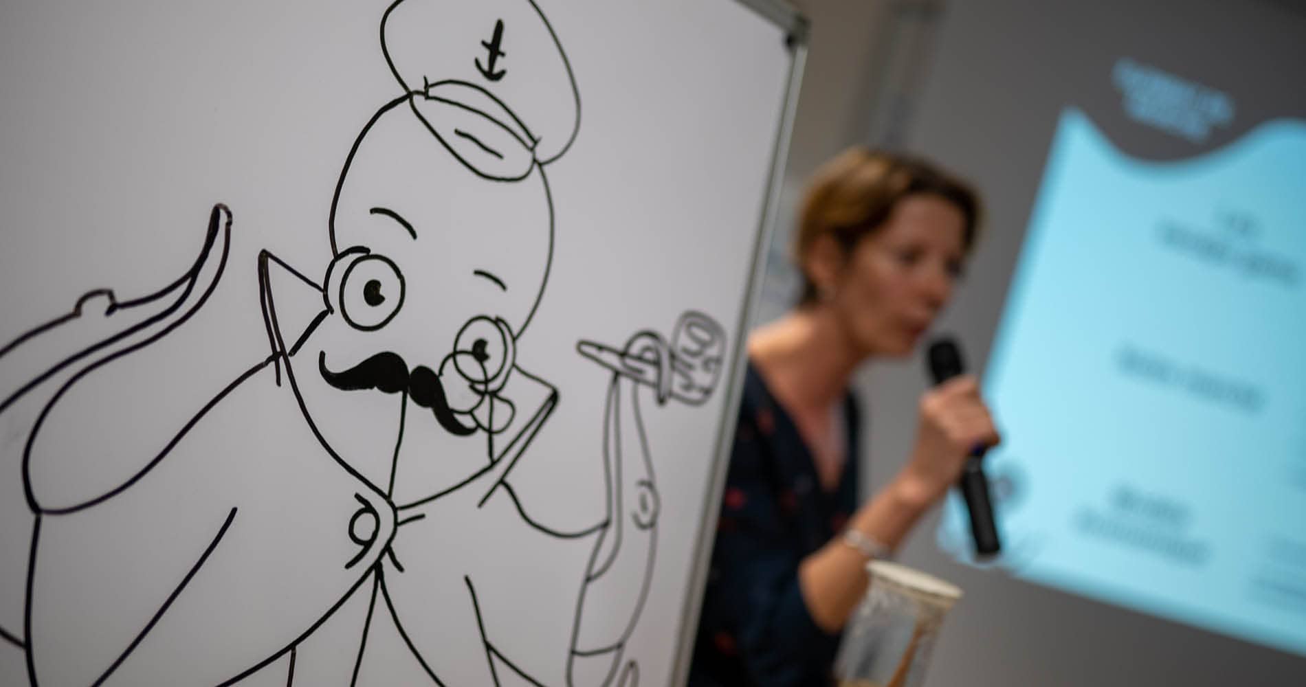 Présentation du projet Escape Room au Ocean Hackathon de Sète