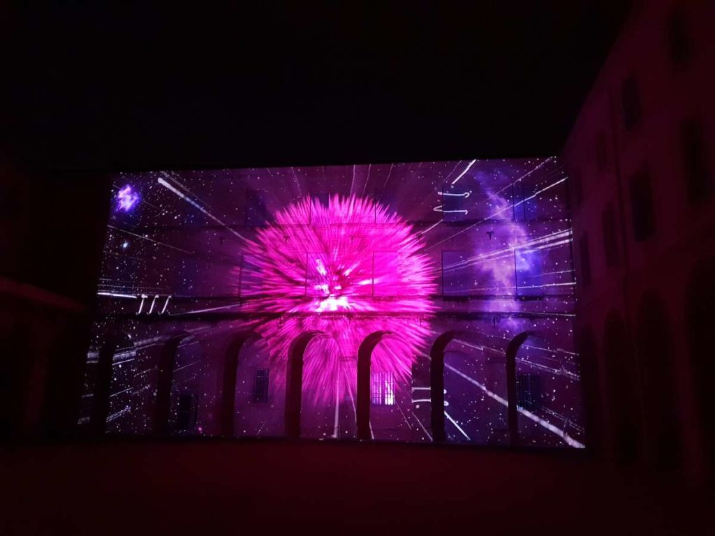 Vidéo mapping Agora Montpellier