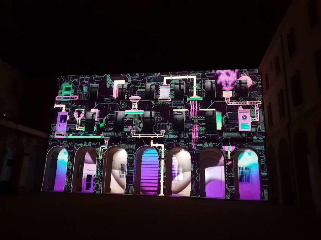 La fabrique de bonbons vidéo mapping ESMA