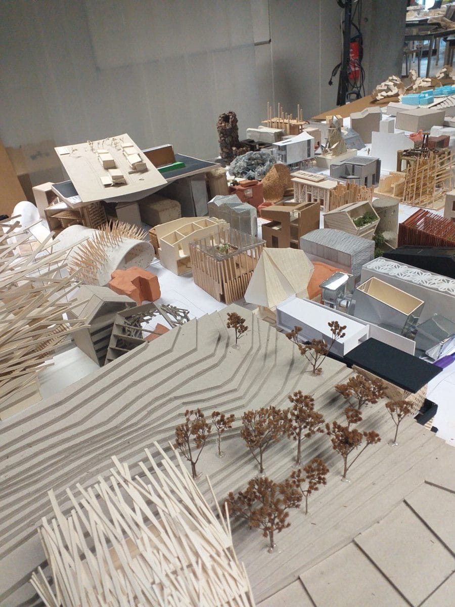 Projets réalisés par des étudiants de l'école d'architecture de nantes