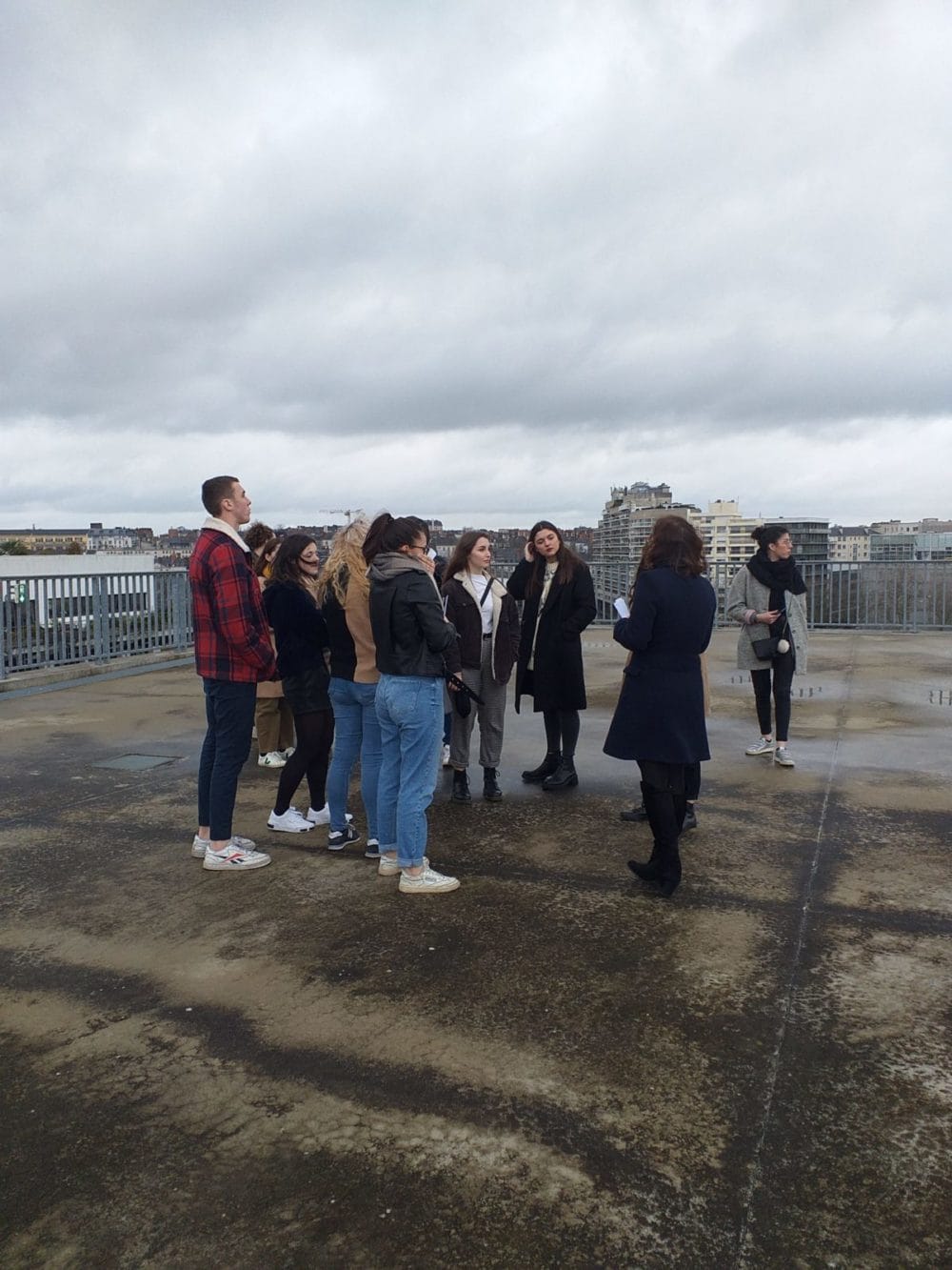 Etudiants Prépa Design ESMA Nantes en sortie