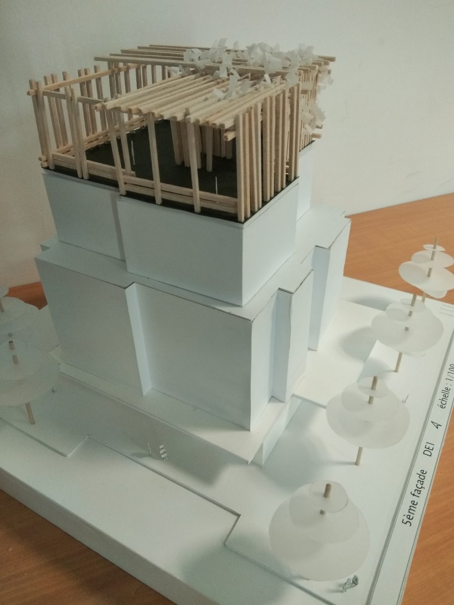 Projet aménagement d'une terrasse sur un toit