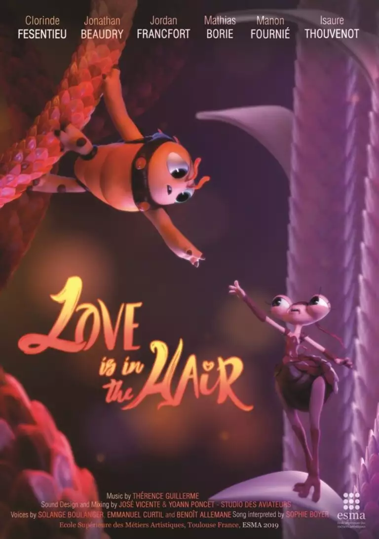 love is in the hair affiche 2019