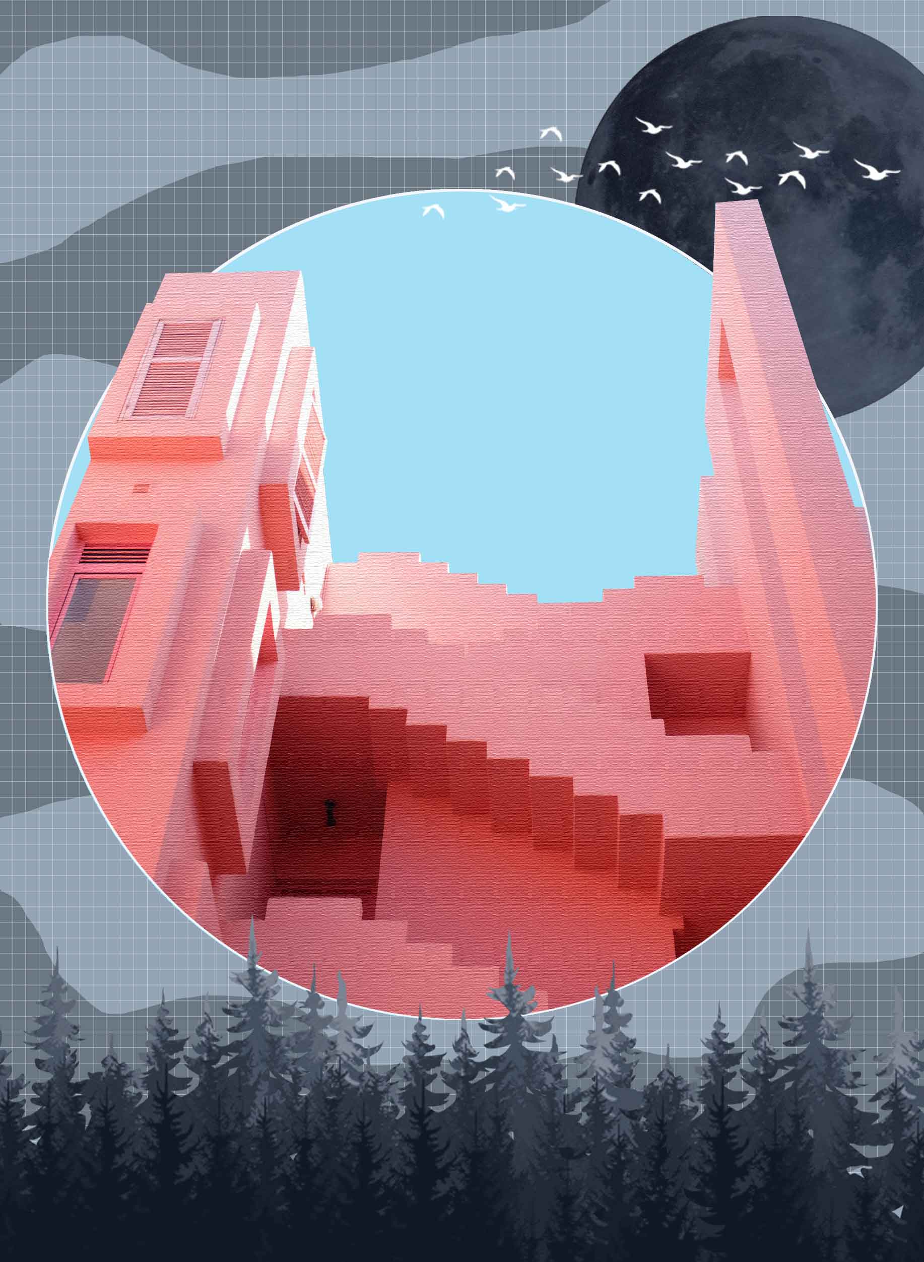 clarisse sarah collage architectural
