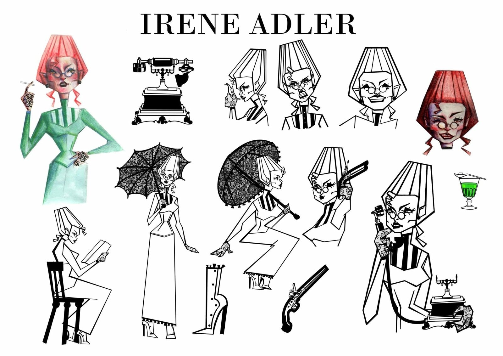 irène adler maya van cuyck