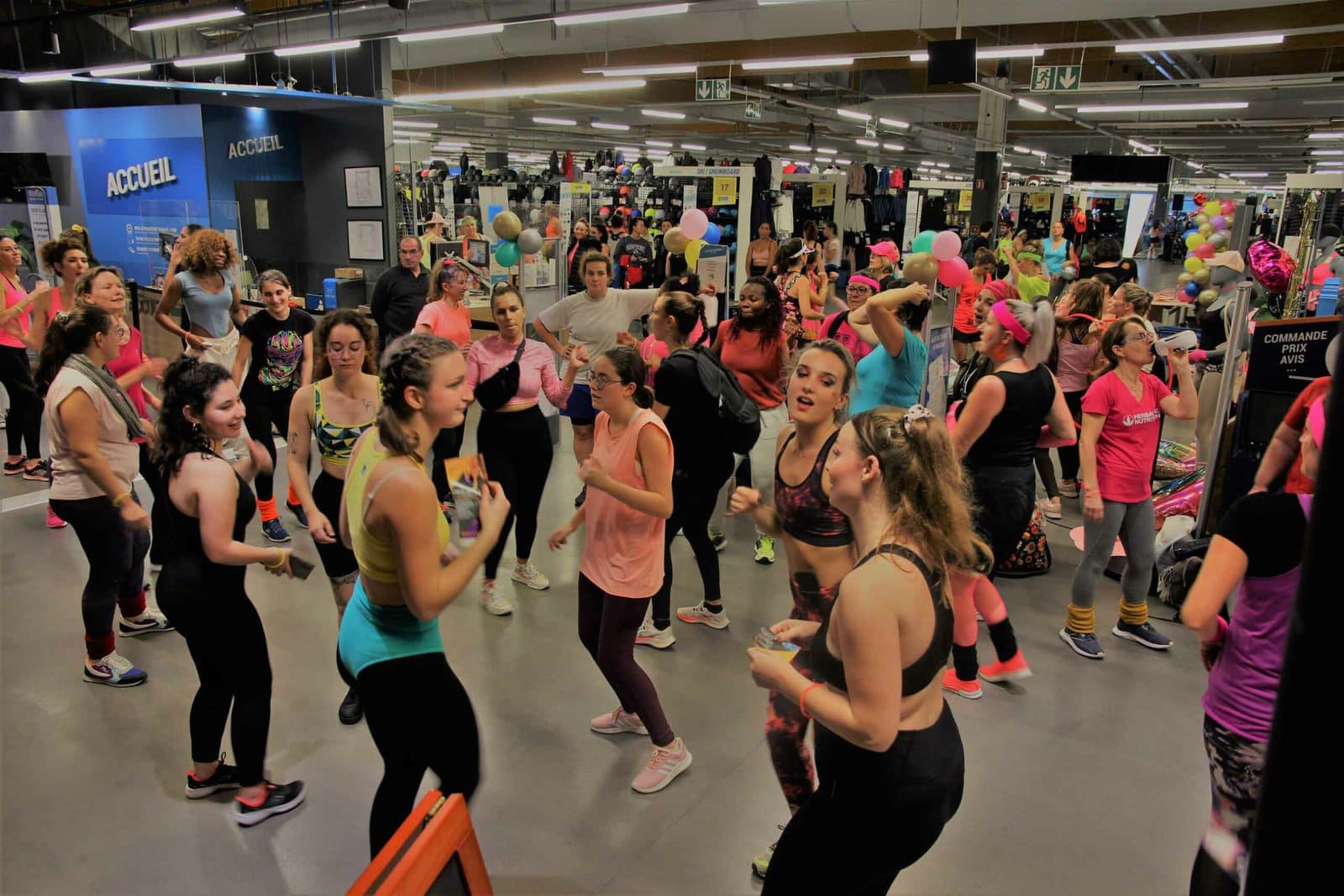 soirée fitness décathlon odysseum montpellier