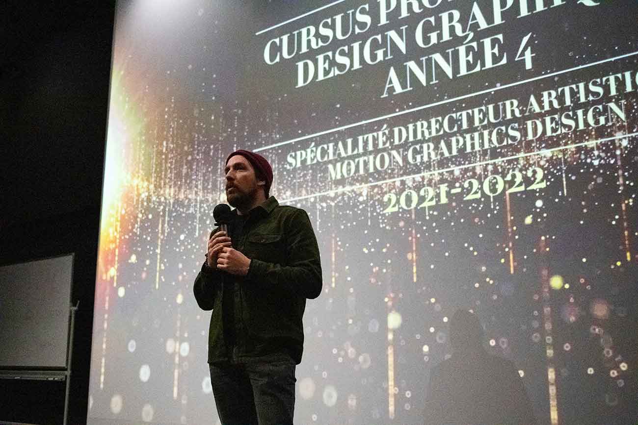 Olivier Fraysse président du jury motion design esma toulouse