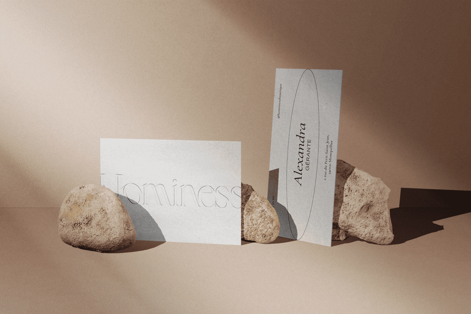 mockup carte visite