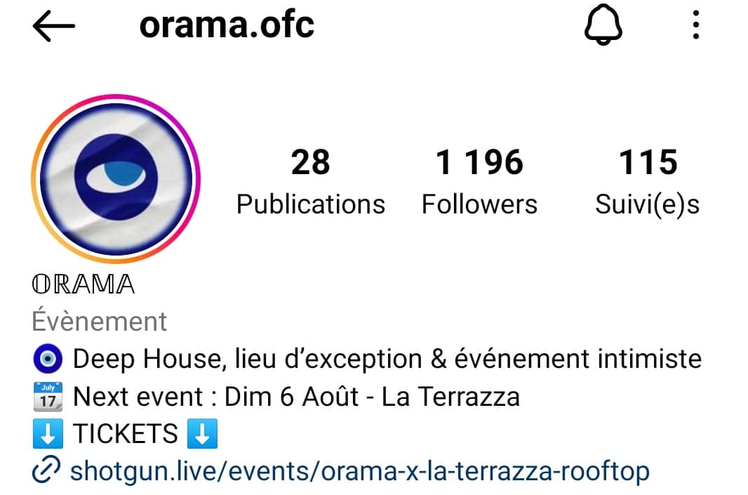 orama instagram 2