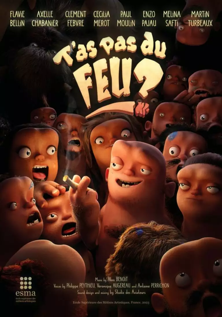 affiche film 3d t'as pas du feu