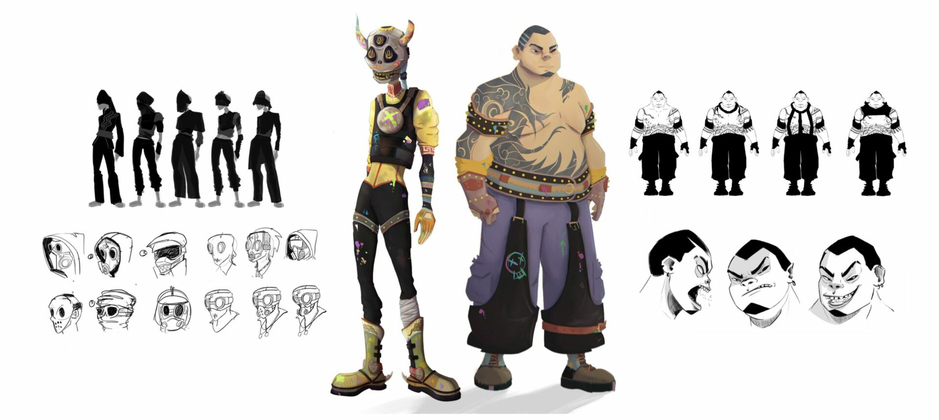 personnages spurs out
