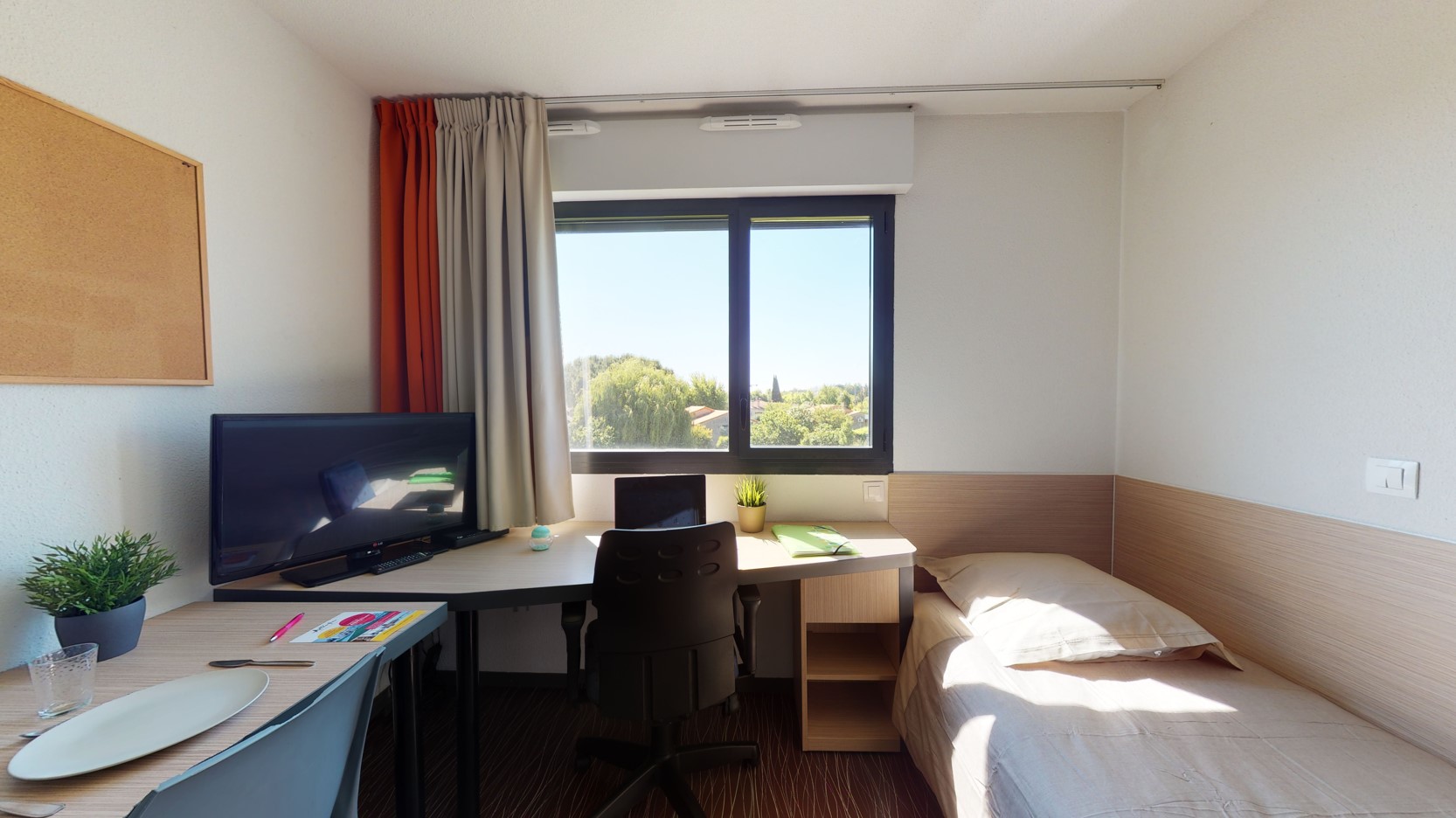 pièce à vivre appartement étudiant artemisia toulouse esma