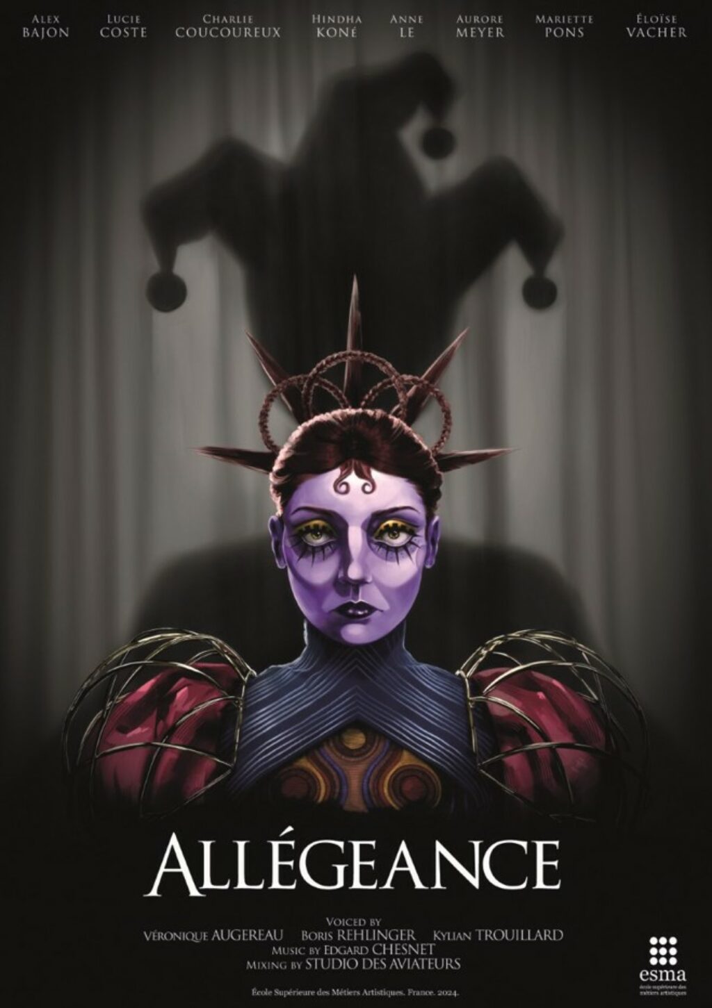 allégeance film esma 2024 3d affiche
