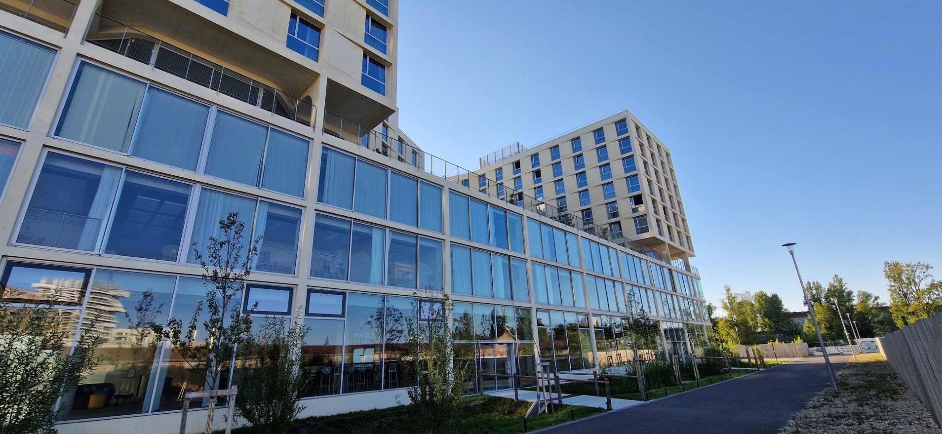 vue côté campus bordeaux