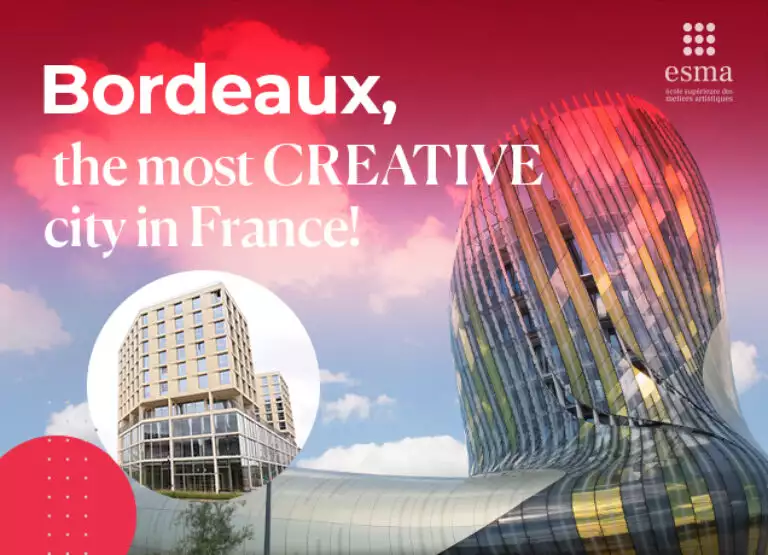 ville créative de l'année bordeaux esma