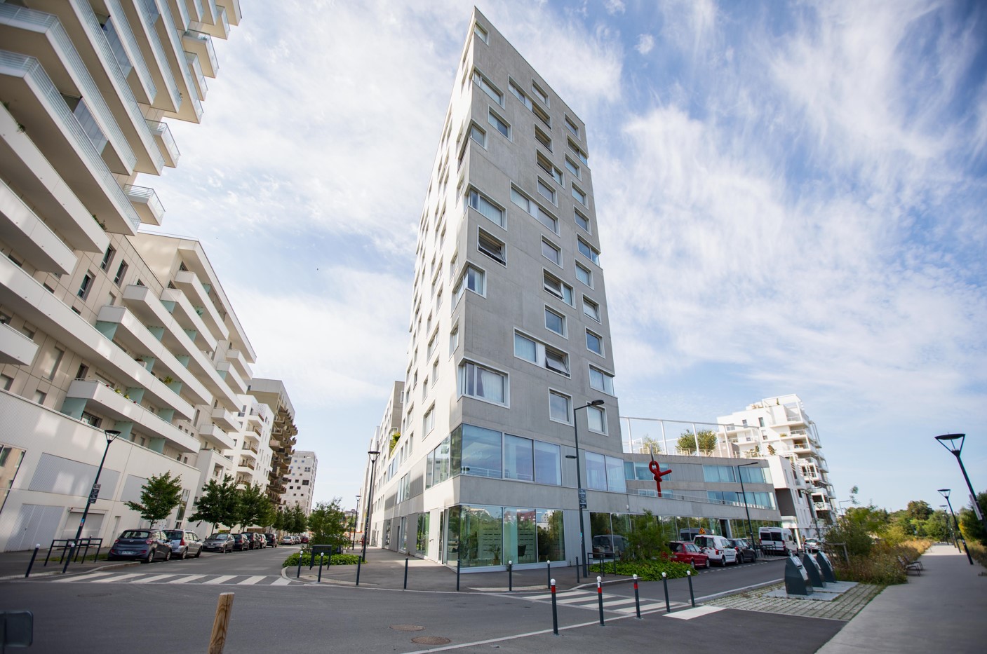 campus de rennes vue côté