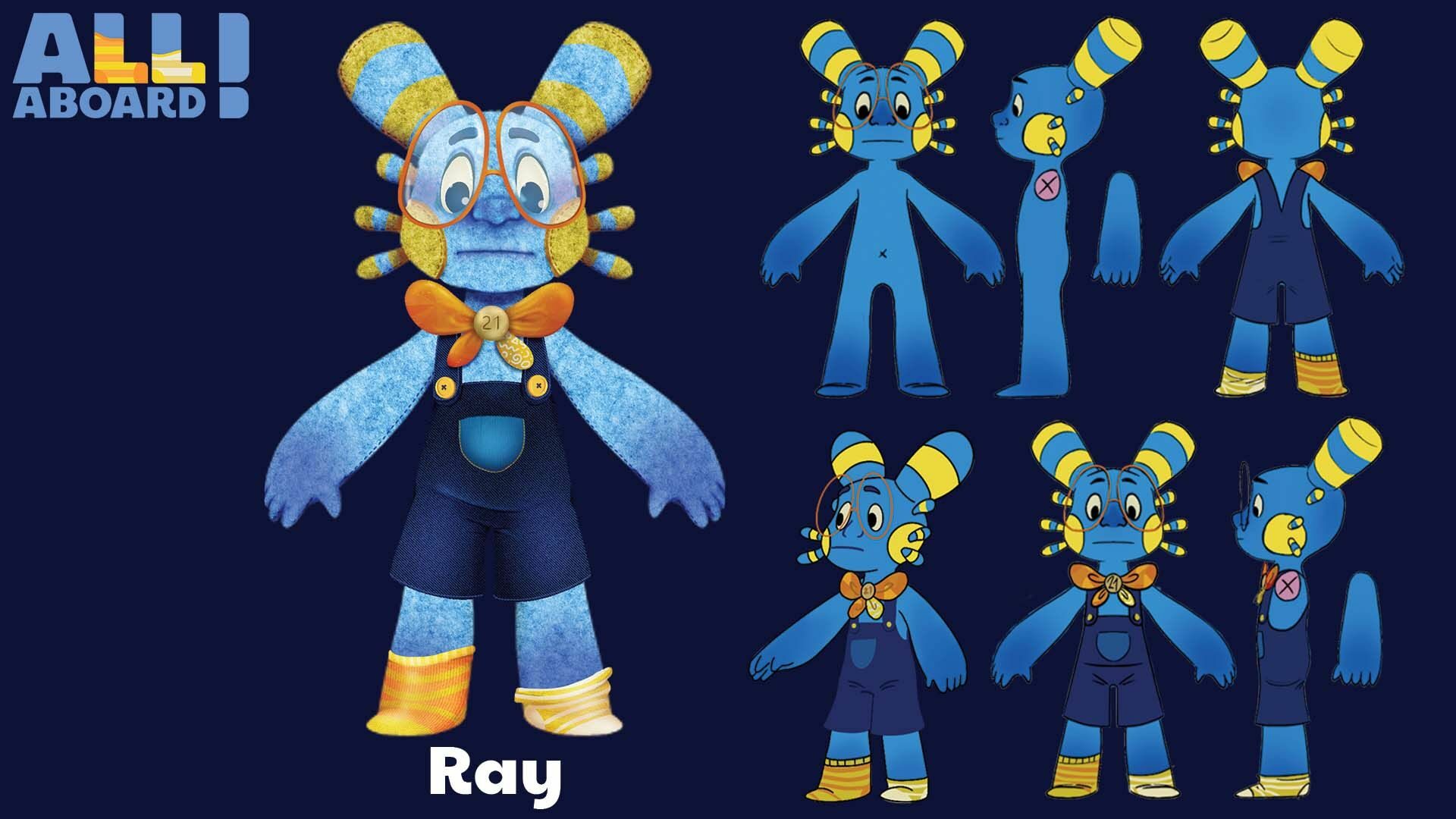 character ray all aboard