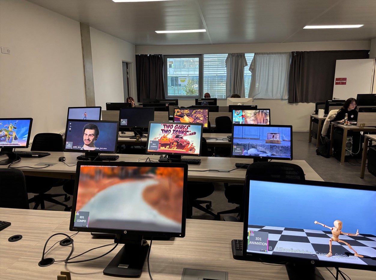 cinéma d'animation 3d vfx esma