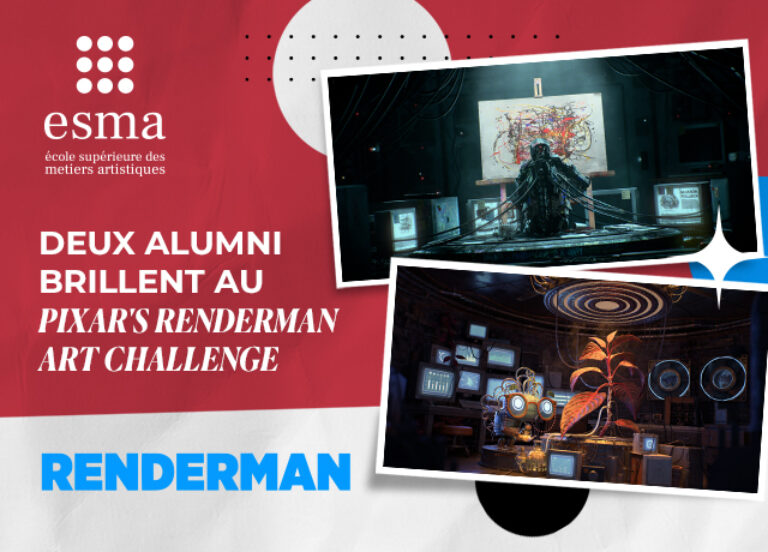 renderman art challenge & étudiants esma