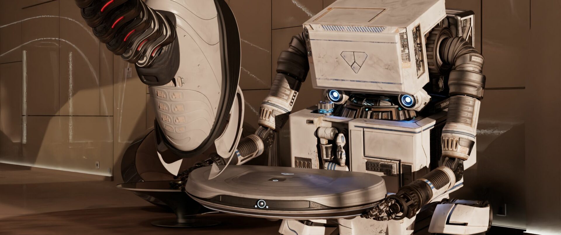 robots film 3d beyond the dust