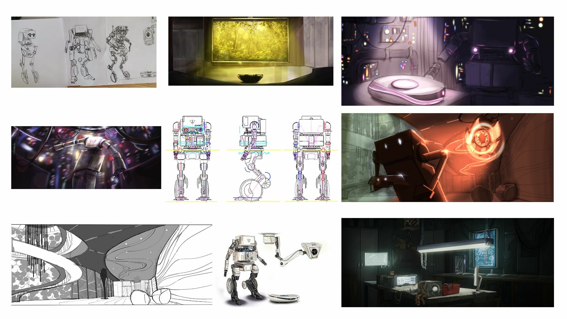 story board film 3d beyond the dust