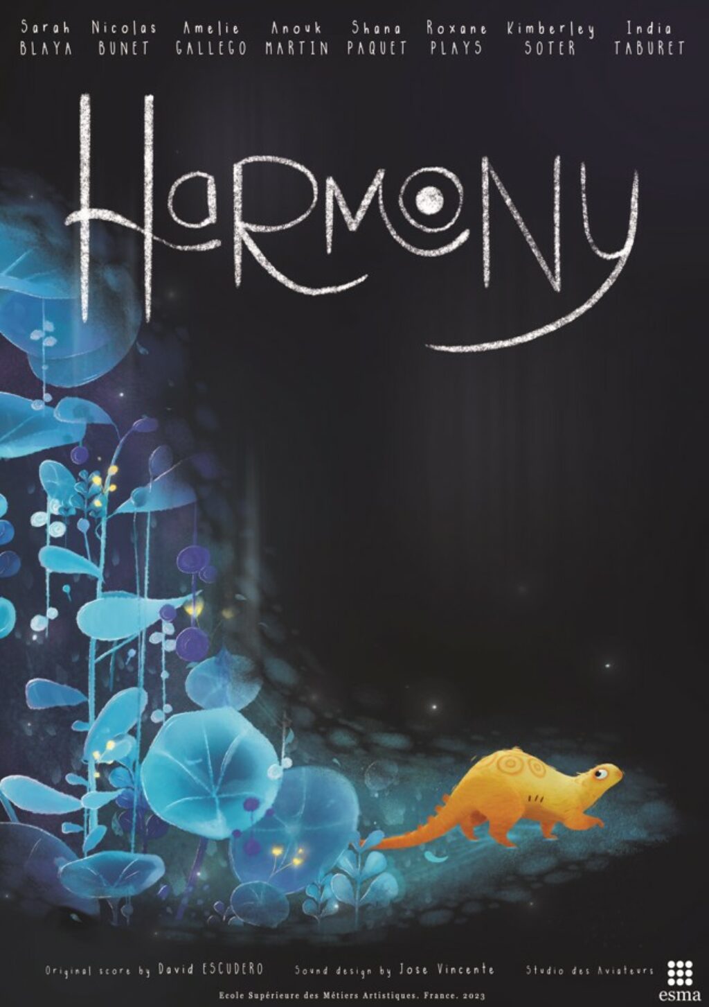 affiche film 3d harmony esma 2023