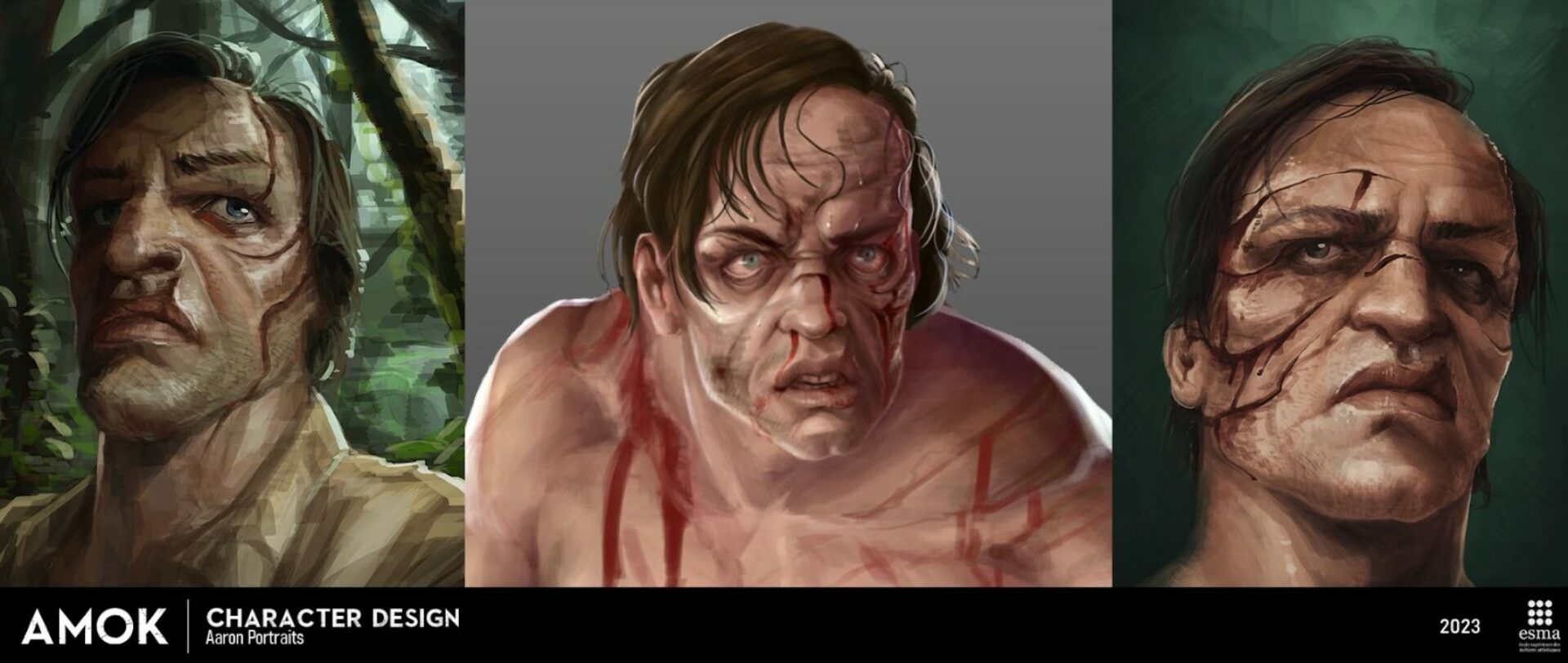 character design amok film 3d esma