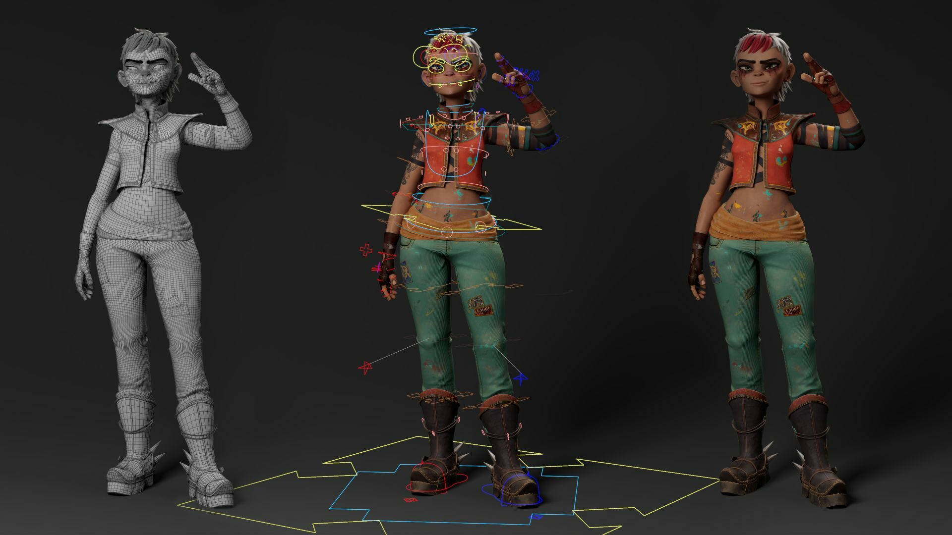 character design film d'animation 3d esma