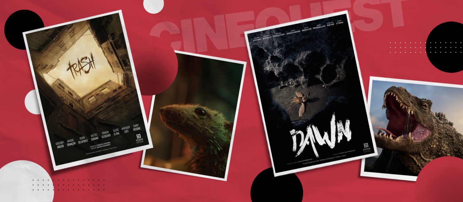 cinequest selection pour trash et dawn films 3d esma